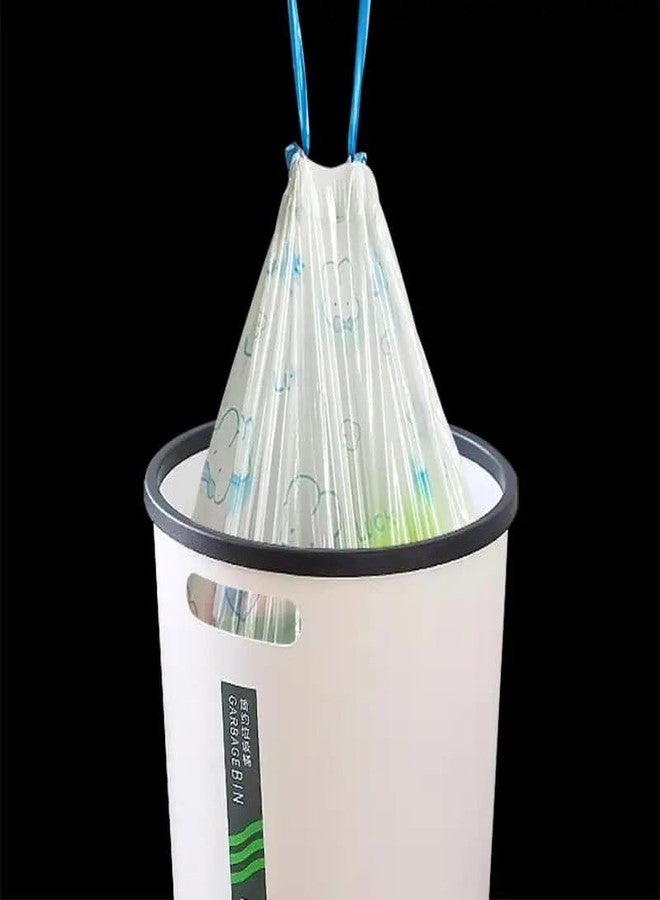IQS Enterprise 5 Roll Garbage Bag For Wet Waste Garbage Bags for Dustbin Bags Trash Bag with Detachable drawstring garbage multi use garbage bag for shopping vegetable fruit (5 roll) - Image 3